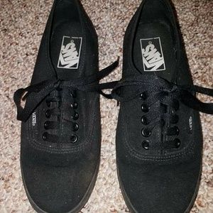 Black Vans